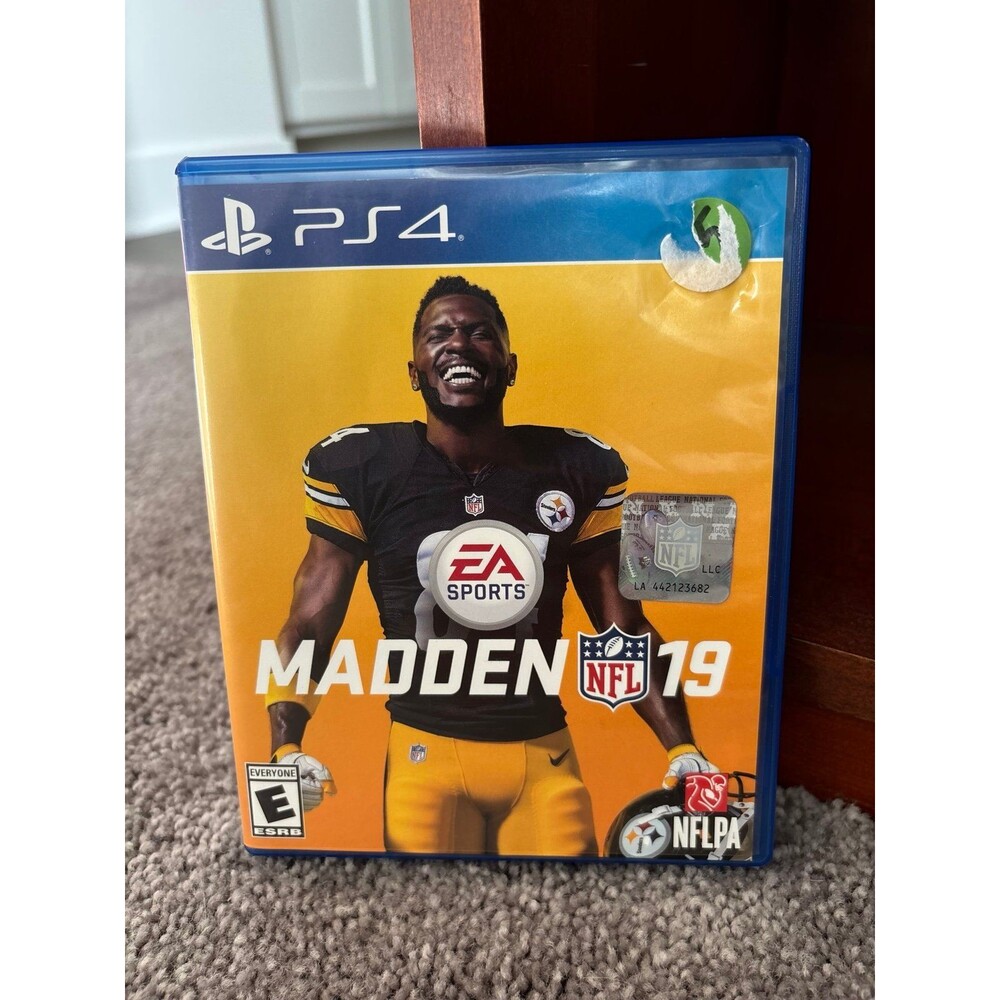 EA Sports Madden NFL 19 PS4 Game, Sports, Manual, Multiplayer, E Rating, 2018